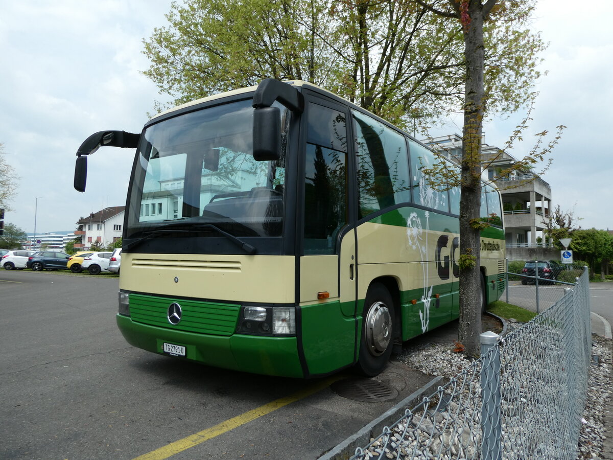 (235'403) - Guggenmusik Chrottep�sche, Marthalen - TG 2791 U - Mercedes (ex ABl Biasca Nr. 6) am 7. Mai 2022 in Frauenfeld, Postgarage