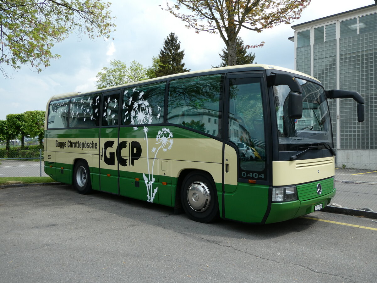 (235'406) - Guggenmusik Chrottep�sche, Marthalen - TG 2791 U - Mercedes (ex ABl Biasca Nr. 6) am 7. Mai 2022 in Frauenfeld, Postgarage