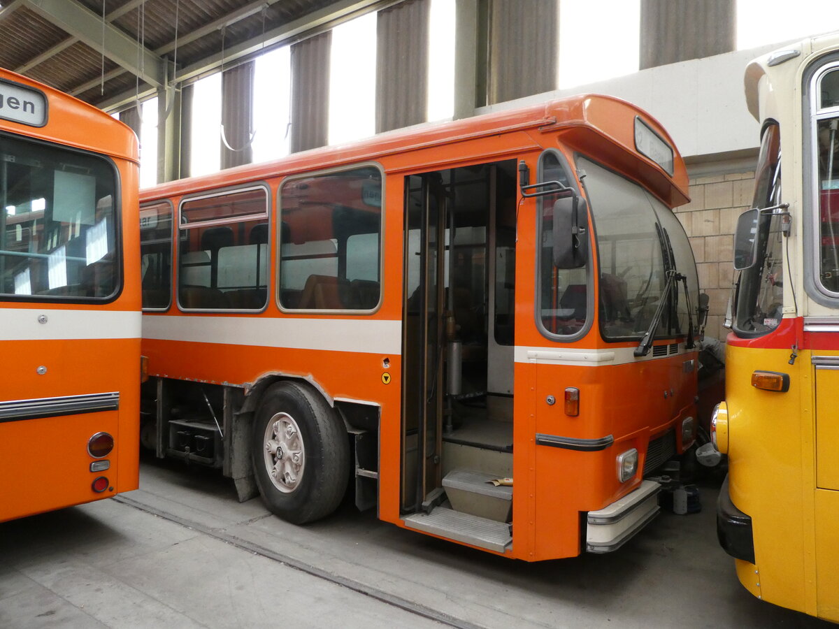 (235'621) - ZVB Zug (RWB) - Nr. 48 - FBW/Hess (ex RhV Altst�tten Nr. 102) am 15. Mai 2022 in Oberburg, Ziegelgut (Teilaufnahme)