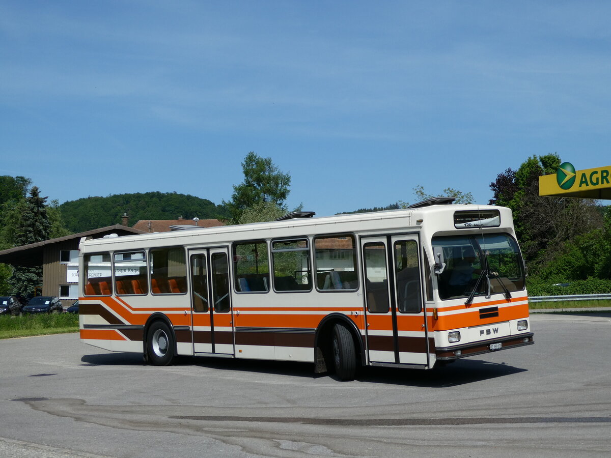 (235'698) - Wegm�ller, M�nsingen - BE 399'675 - FBW/R&J (ex Bamert, Wollerau) am 15. Mai 2022 in Wynigen, Landi