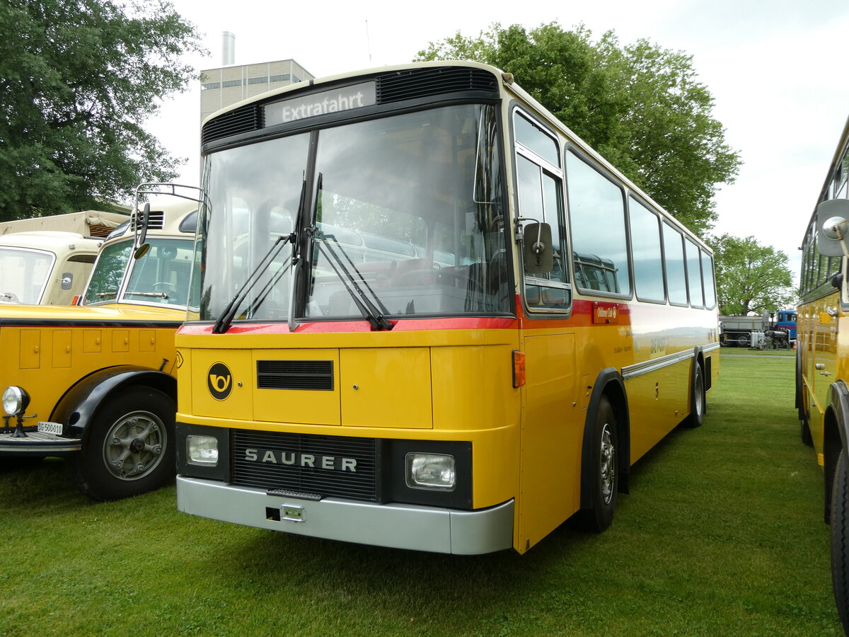 (235'790) - Oldtimer Club Saurer, Arbon - Saurer/T�scher (ex Schwizer, Goldach Nr. 2) am 21. Mai 2022 in Arbon, Arbon Classics