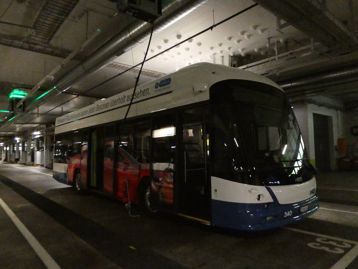 (236'439) - VBZ Z�rich - Nr. 340/ZH 956'340 - Hess am 28. Mai 2022 in Z�rich, Garage Hardau