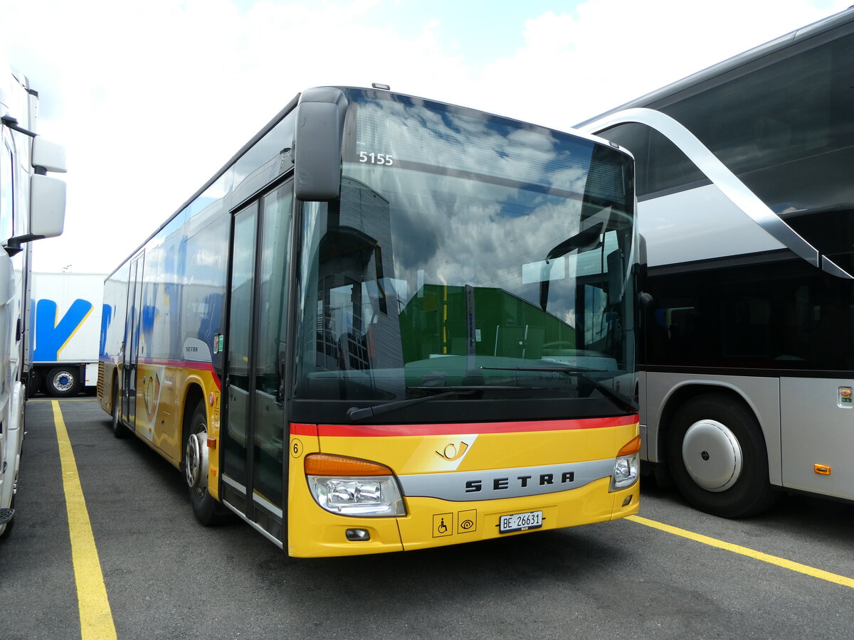 (236'483) - Fl�ck, Brienz - Nr. 6/BE 26'631 - Setra am 29. Mai 2022 in Kerzers, Interbus