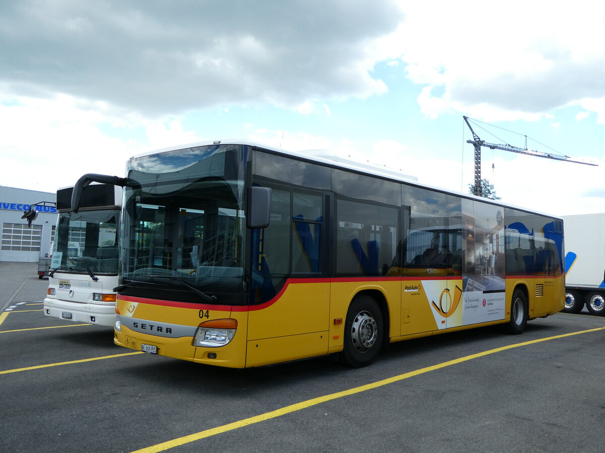 (236'484) - K�bli, Gstaad - Nr. 4/BE 360'355 - Setra am 29. Mai 2022 in Kerzers, Interbus
