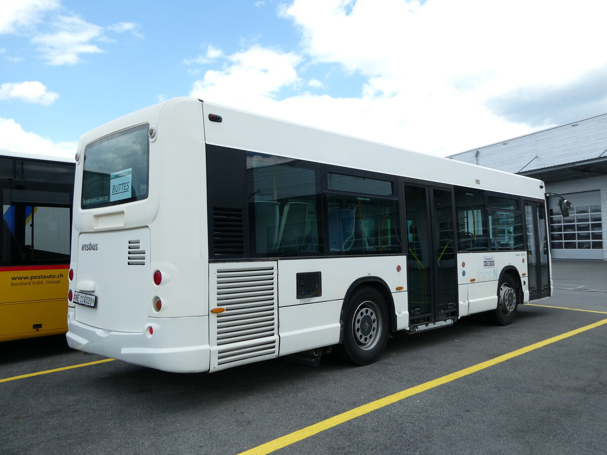 (236'488) - Taxicab, Neuch�tel - NE 114'020 - Irisbus am 29. Mai 2022 in Kerzers, Interbus