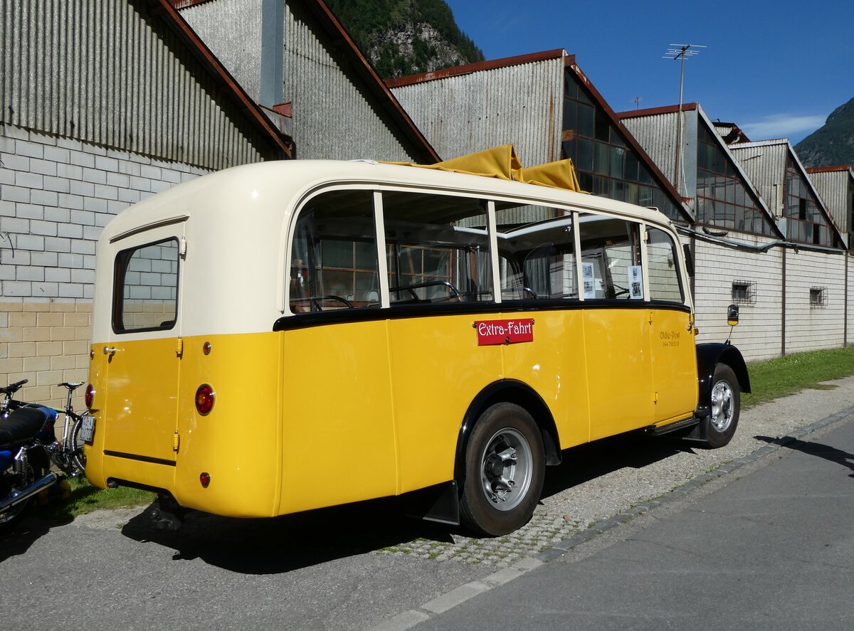 (237'046) - Moser, Sch�nenberg - ZH 216'722 - Berna/Hess (ex Barenco, Faido) am 12. Juni 2022 in Faido, Garage Barenco