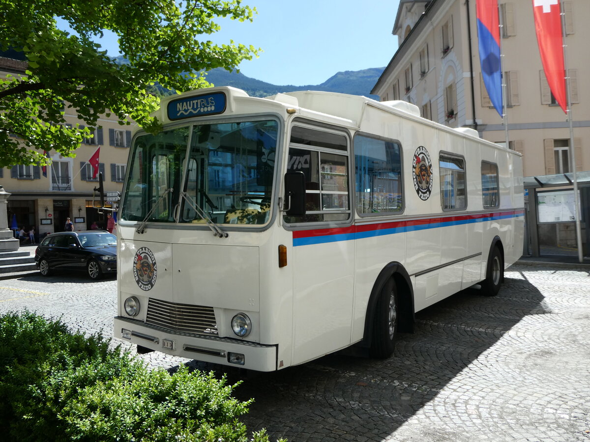 (237'130) - Barenco, Faido - Saurer/T�scher-Lepori (ex Repubblica e Cantone Ticino, Bellinzona; ex P 24'672) am 12. Juni 2022 in Faido, Post 