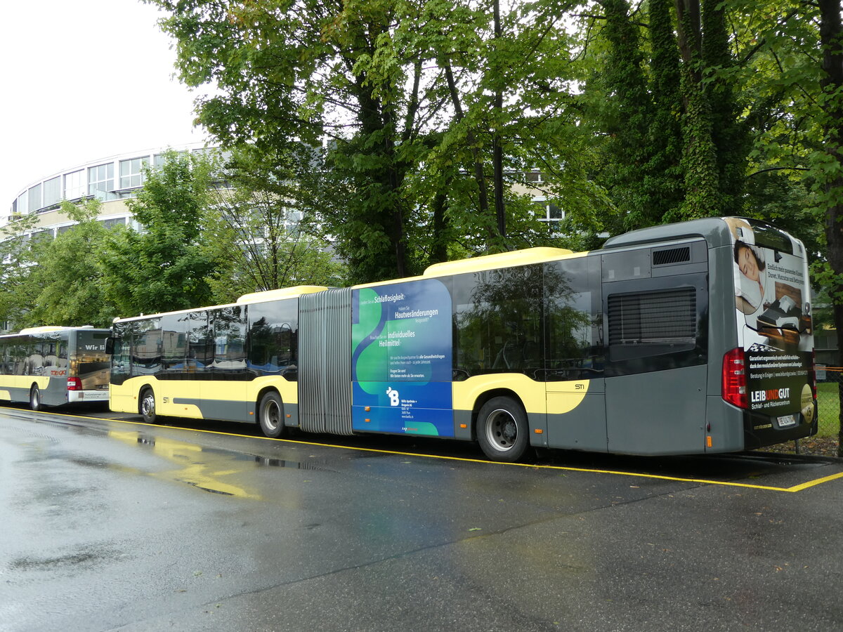 (237'738) - STI Thun - Nr. 704/BE 434'704 - Mercedes am 1. Juli 2022 bei der Schiffl�ndte Thun