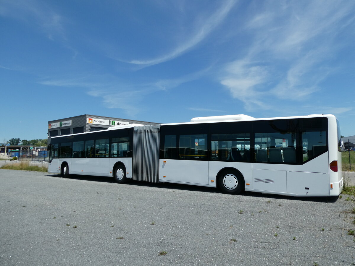 (237'863) - Intertours, Domdidier - Nr. 658/FR 300'658 - Mercedes (ex Nr. 206; ex VZO Gr�ningen Nr. 51) am 3. Juli 2022 in Domdidier, Garage