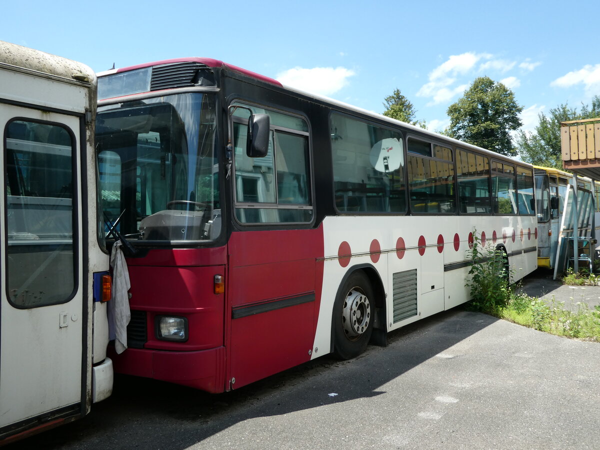 (237'887) - TPF Fribourg (R�trobus) - NAW/Hess (ex GFM Fribourg) am 3. Juli 2022 in Faoug, Carrosserie Etter
