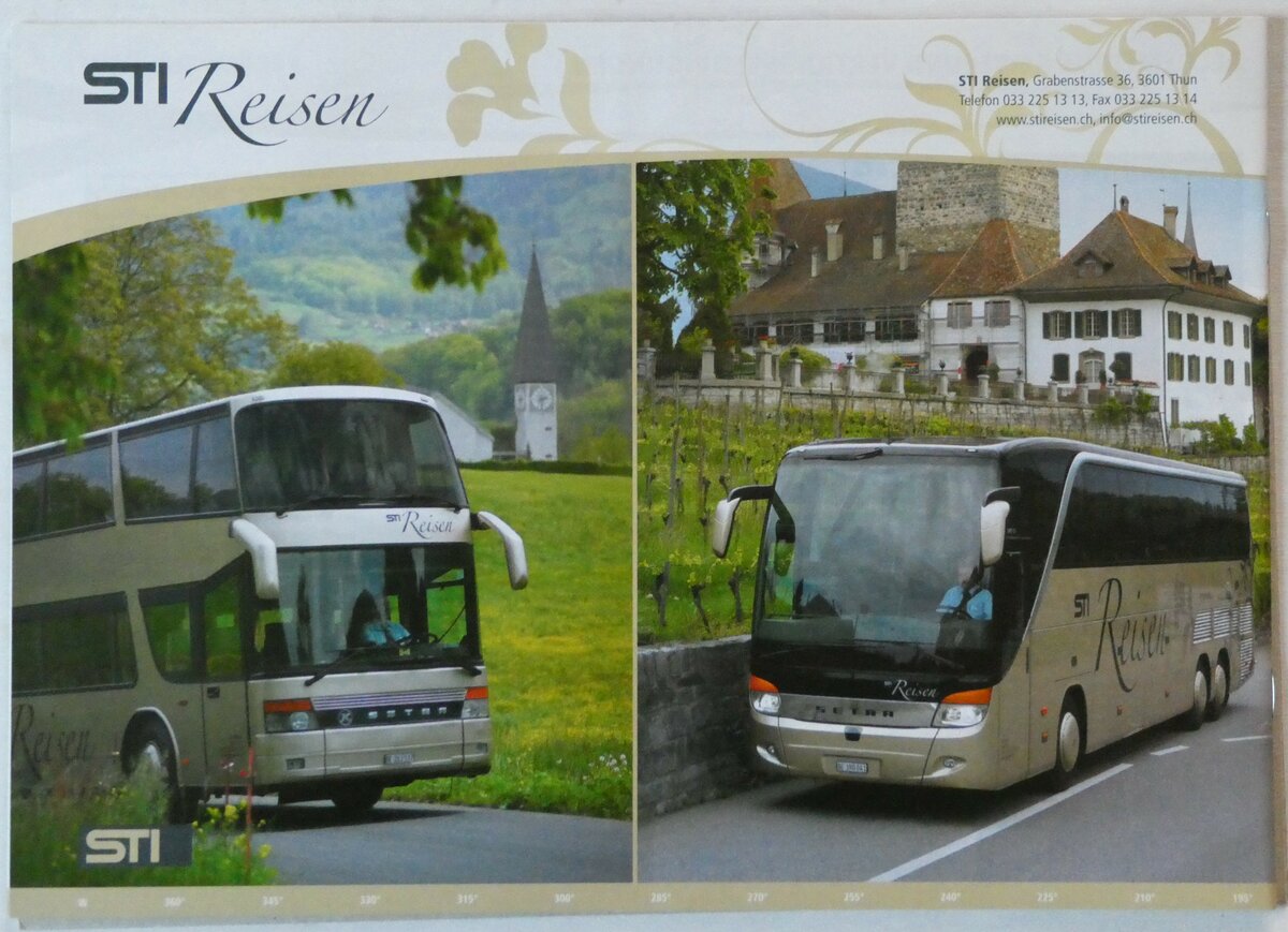 (238'043) - STI-Reisen 2011 am 13. Juli 2022 in Thun (R�ckseite)