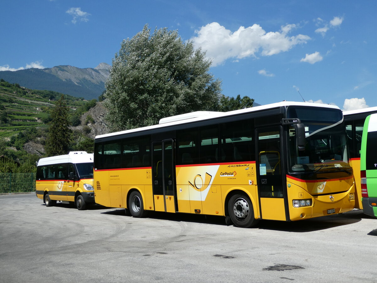 (238'167) - Ev�quoz, Erde - VS 57'490 - Irisbus am 16. Juli 2022 in Sion, Interbus