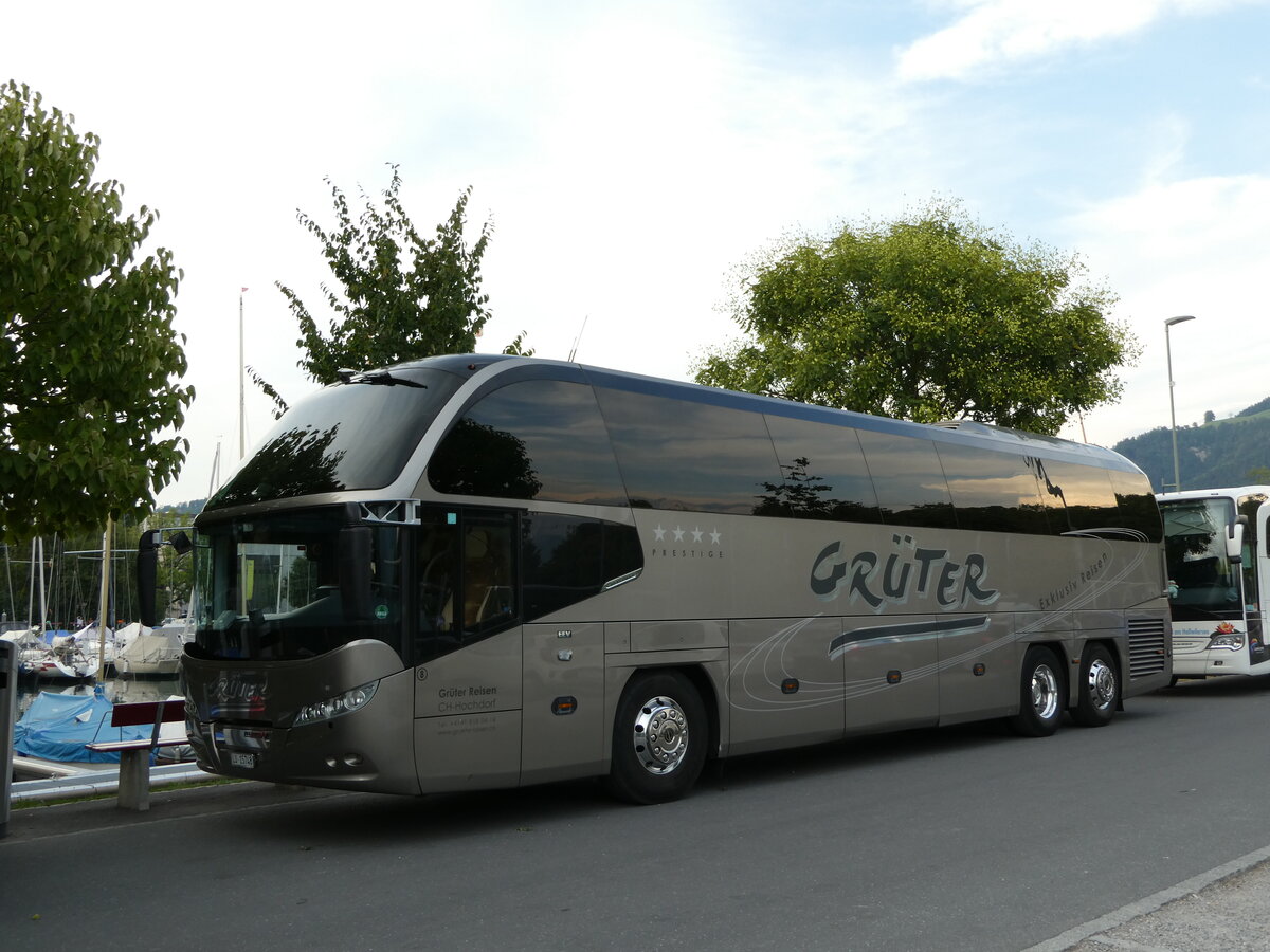 (238'310) - Gr�ter, Hochdorf - Nr. 8/LU 15'748 - Neoplan am 22. Juli 2022 in Thun, Strandbad