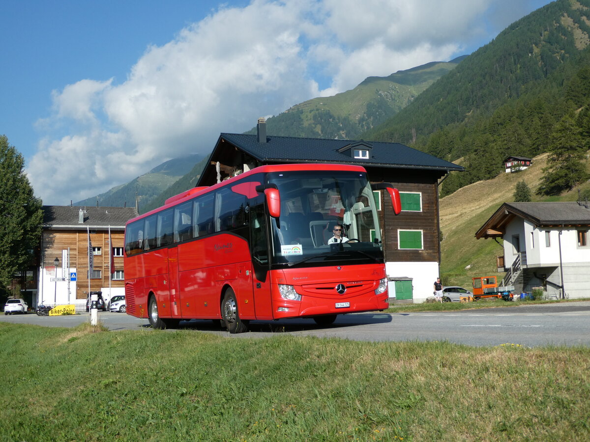 (238'362) - Nunes, Z�rich - Nr. 21/ZH 144'725 - Mercedes am 24. Juli 2022 in Ulrichen, Furkastrasse