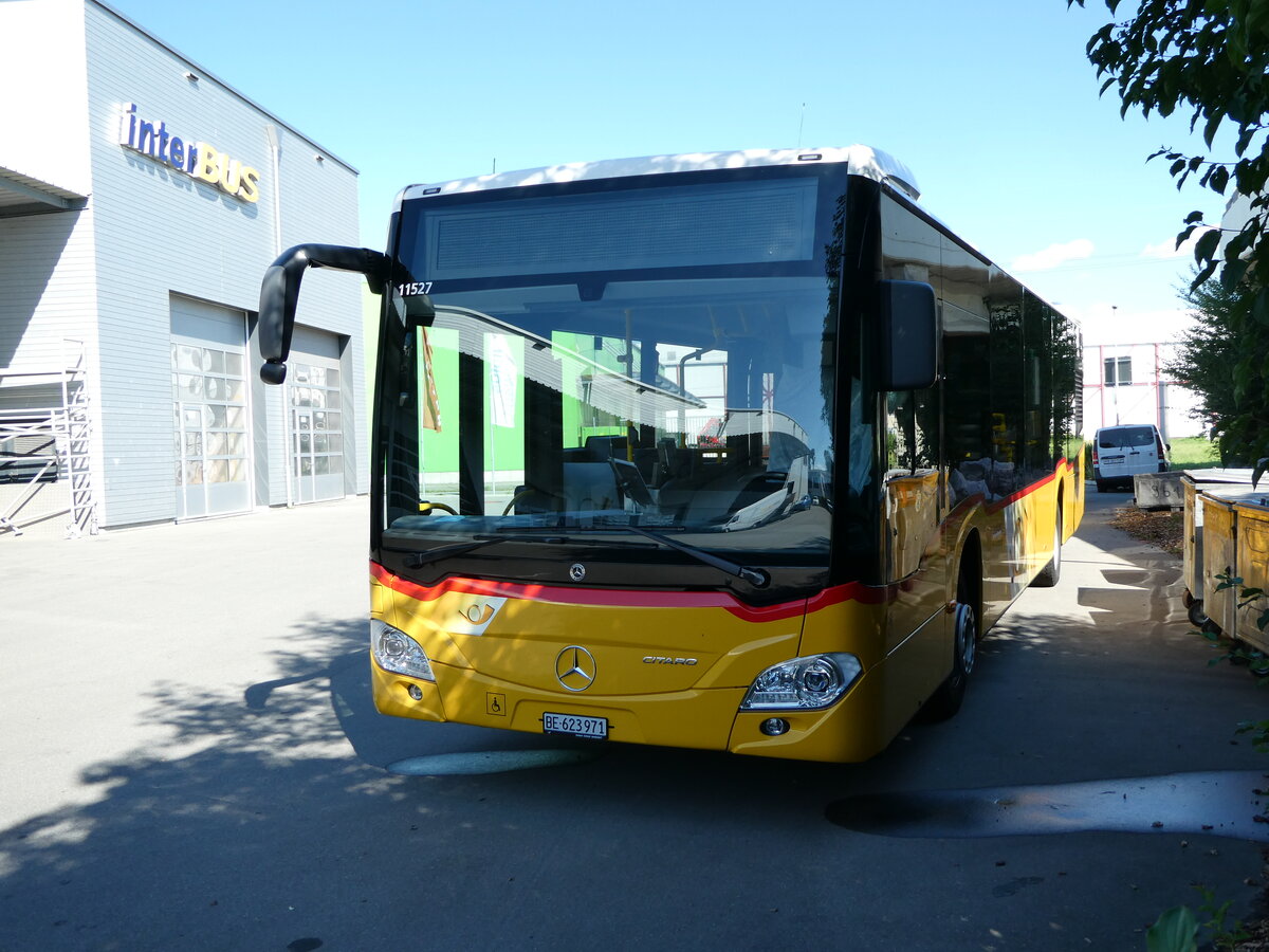 (238'580) - Fl�ck, Brienz - Nr. 7/BE 623'971 - Mercedes am 30. Juli 2022 in Kerzers, Interbus