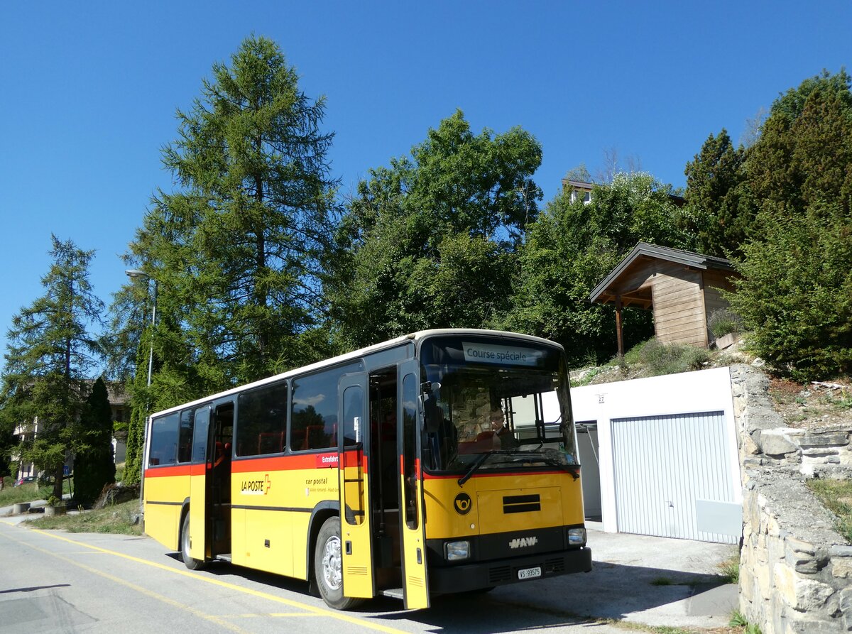 (238'664) - Oser, B�rchen - VS 93'575 - NAW/Lauber (ex Epiney, Ayer) am 31. Juli 2022 in Fortunau, Route du Rawil