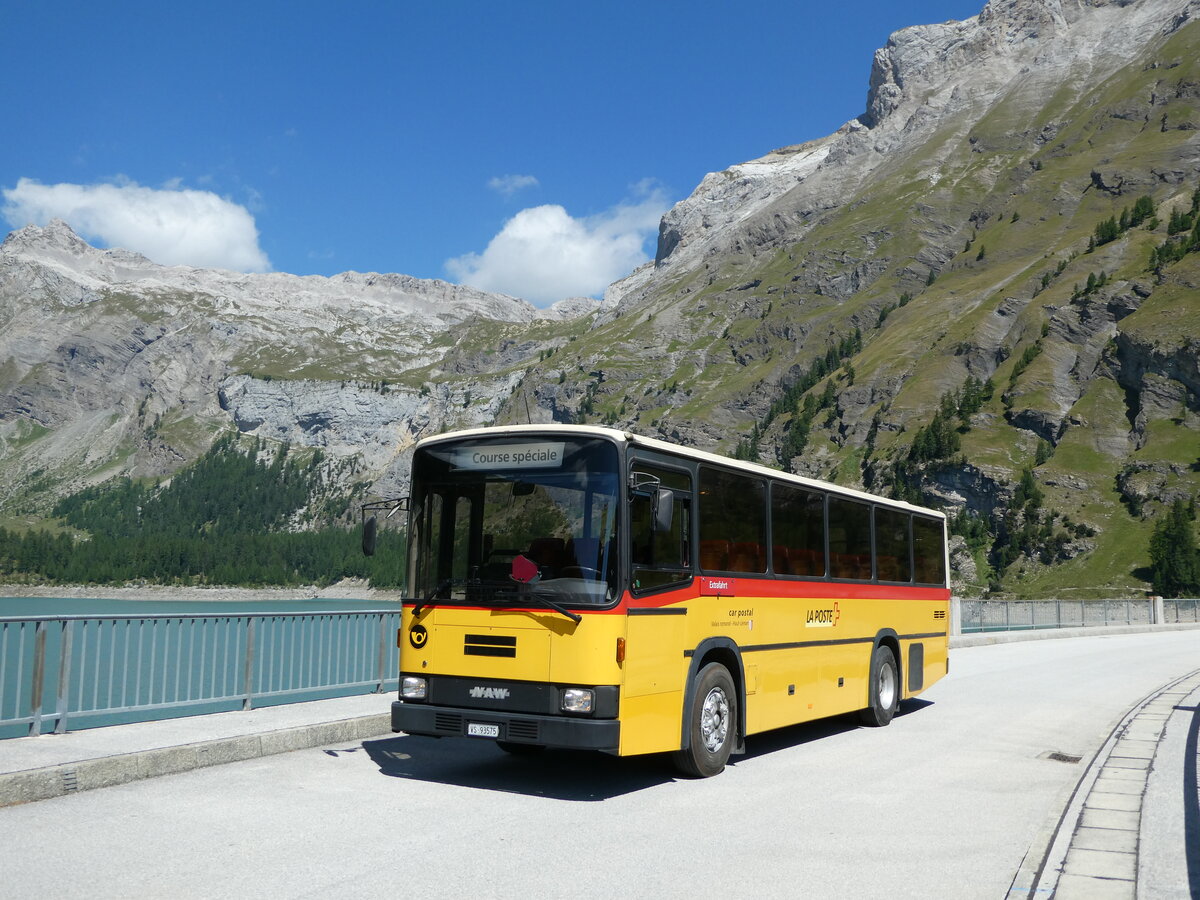 (238'670) - Oser, B�rchen - VS 93'575 - NAW/Lauber (ex Epiney, Ayent) am 31. Juli 2022 in Anz�re, Barrage de Tseuzier