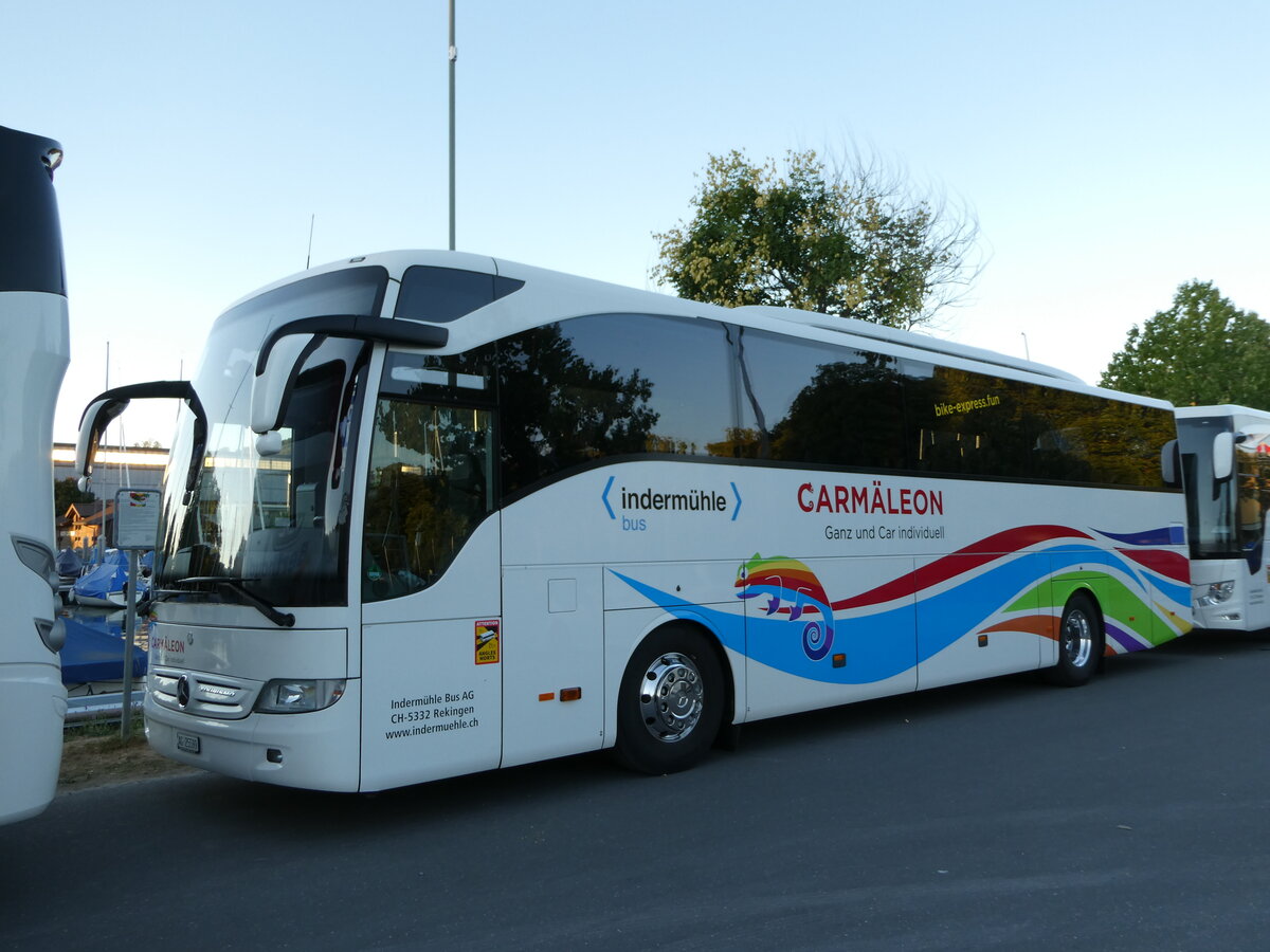 (238'995) - Inderm�hle, Rekingen - Nr. 113/AG 25'599 - Mercedes am 12. August 2022 in Thun, Strandbad