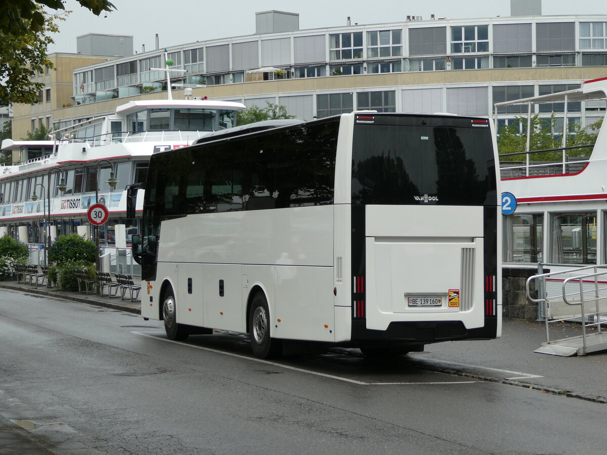 (239'098) - ??? - BE 139'160 - Van Hool am 18. August 2022 bei der Schiffl�ndte Thun