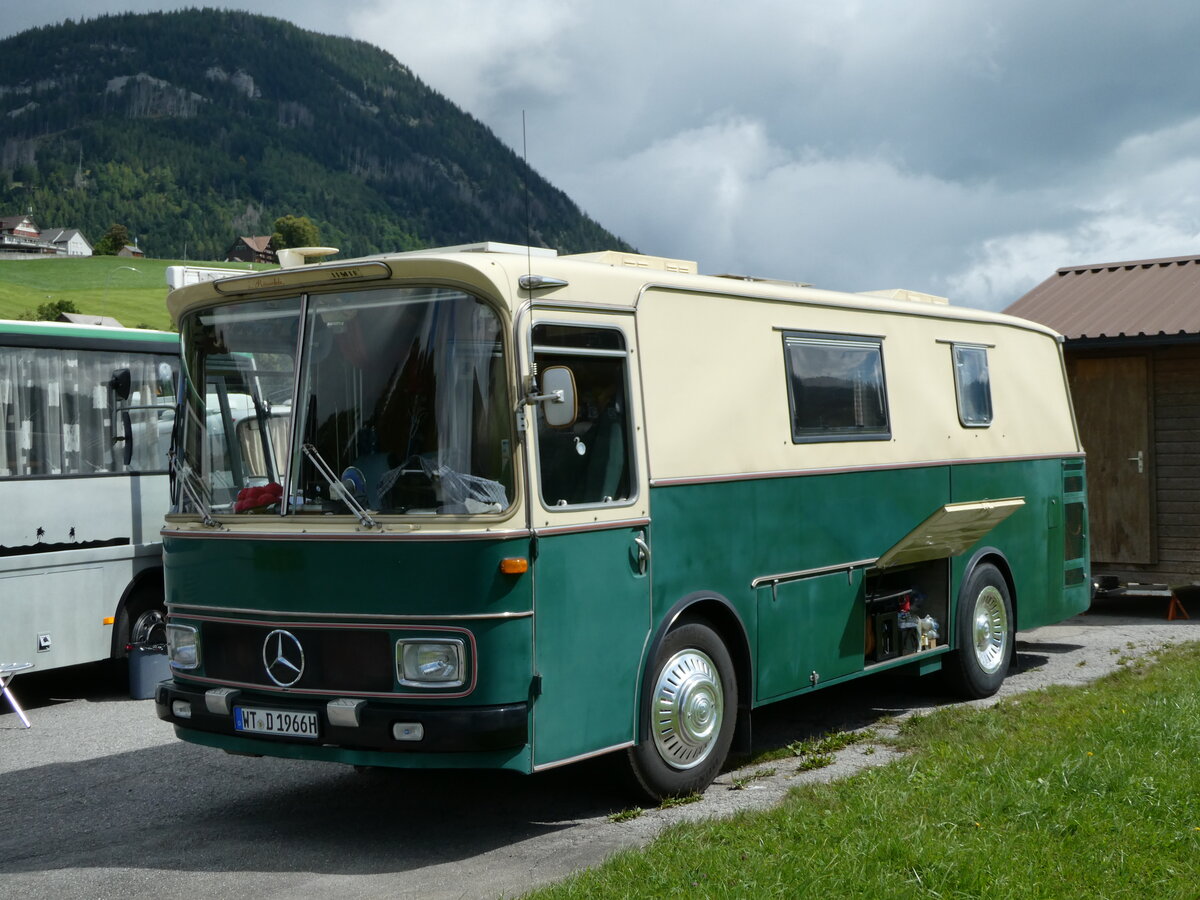 (239'153) - Aus Deutschland: P�an, Todtmoos-R�tte - WT-D 1966H - Mercedes am 20. August 2022 in Wildhaus, Munzenriet