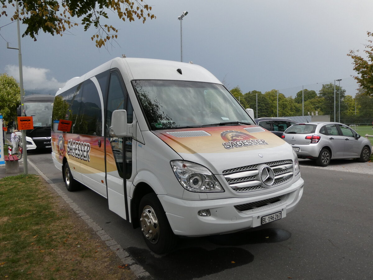 (239'480) - S�gesser, Wintersingen - BL 196'267 - Mercedes am 26. August 2022 in Thun, Strandbad