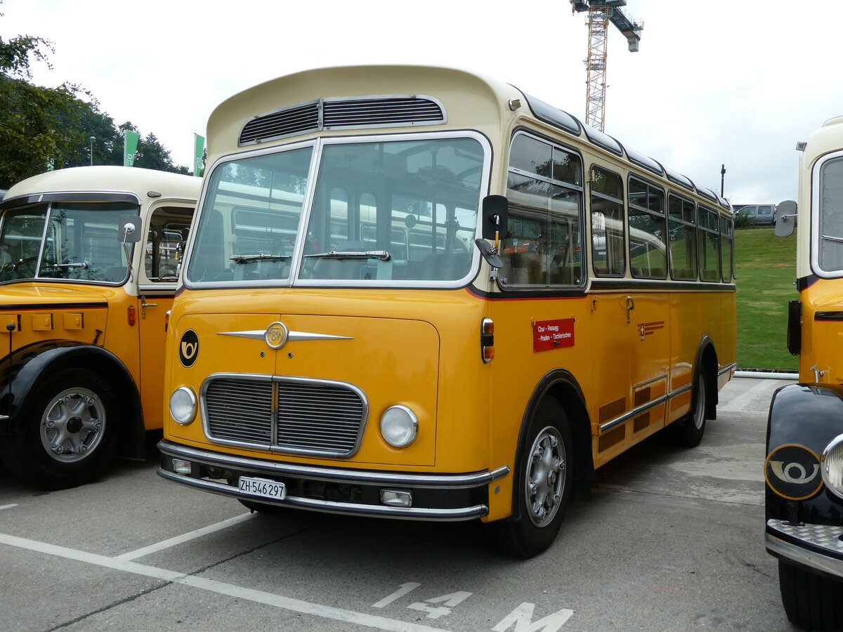 (239'613) - R�ber, Mettmenstetten - ZH 546'297 - FBW/Gangloff (ex P 23'202; ex P 21'002) am 27. August 2022 in Oberkirch, CAMPUS Sursee