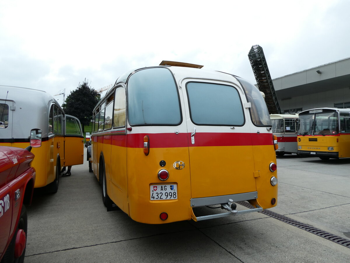 (239'627) - L�thi, Z�rich - AG 432'998 - Saurer/T�scher (ex Zazzi, Disentis) am 27. August 2022 in Oberkirch, CAMPUS Sursee