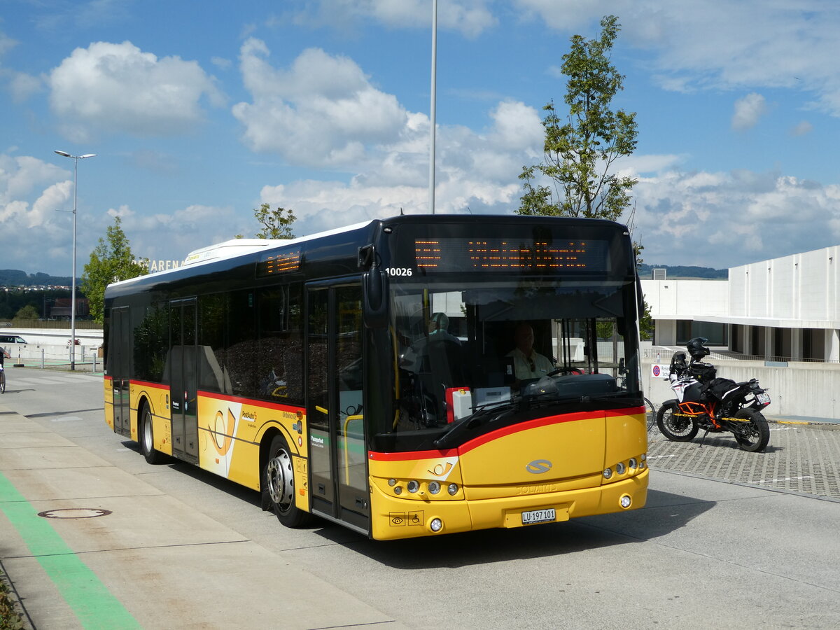 (239'710) - H�fliger, Sursee - Nr. 21/LU 197'101 - Solaris am 27. August 2022 in Oberkirch, CAMPUS Sursee