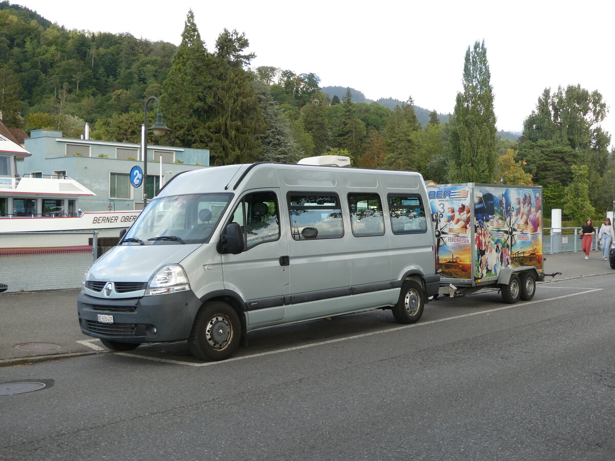 (239'716) - Gerber, Roggwil - BE 608'429 - Renault am 27. August 2022 bei der Schiffl�ndte Thun