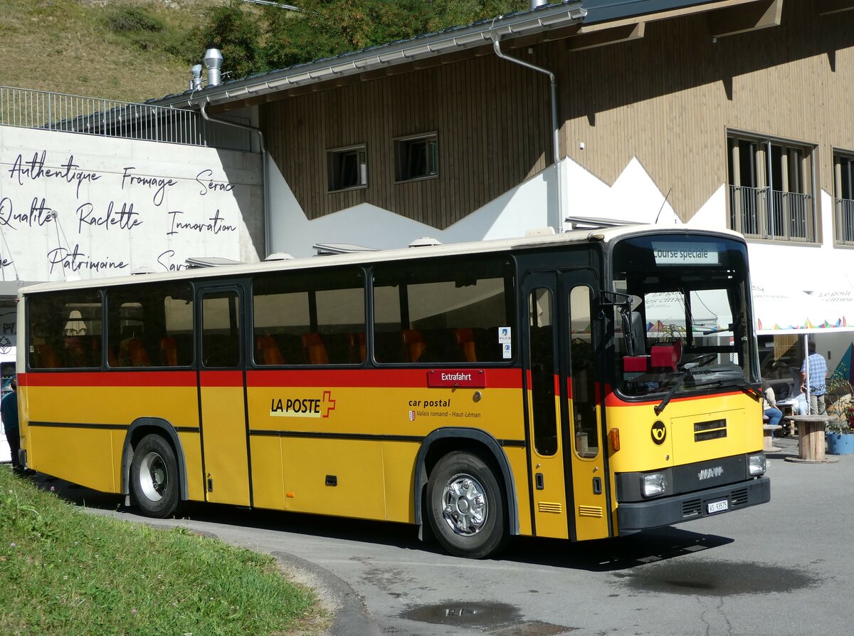 (239'924) - Oser, B�rchen VS 93'575 - NAW/Lauber (ex Epiney Ayer) am 4. September 2022 in Orsi�res, Laiterie