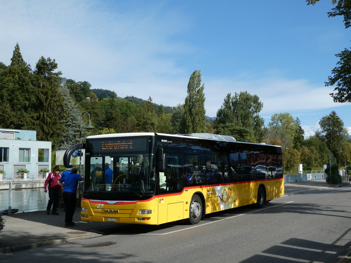 (240'128) - Steiner, Messen - SO 20'141 - MAN am 18. September 2022 bei der Schiffl�ndte Thun
