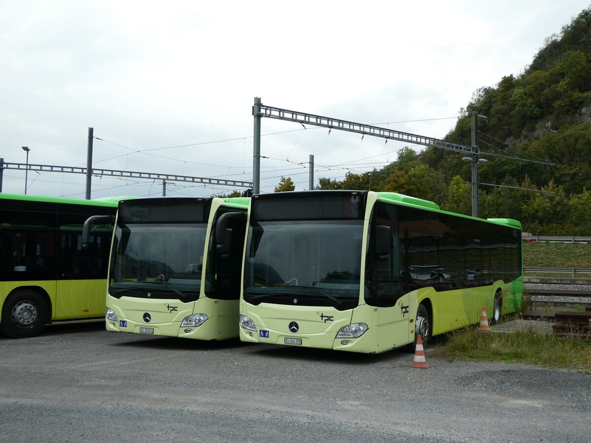 (240'664) - TPC Aigle - Nr. 455/VS 344'199 - Mercedes (ex Ledermair, A-Schwaz) am 8. Oktober 2022 in Aigle, D�p�t