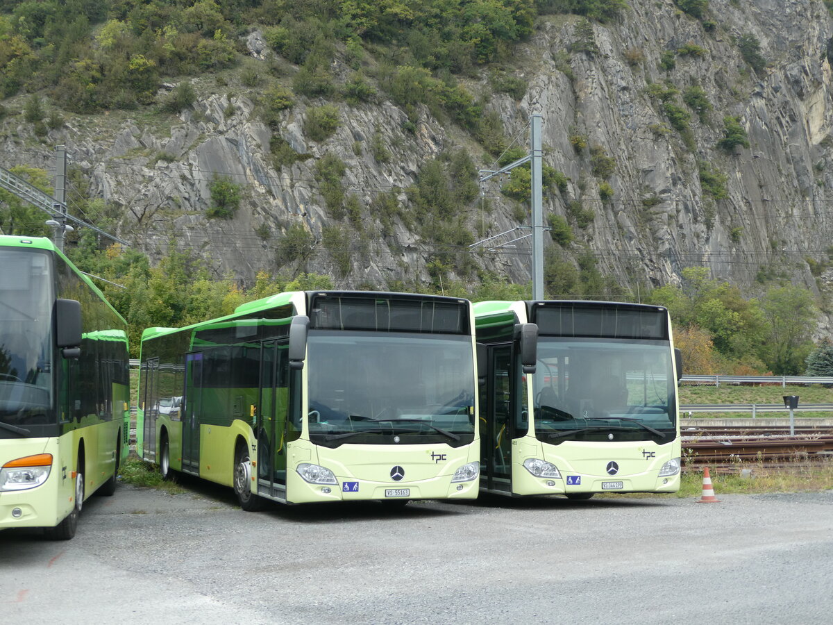 (240'666) - TPC Aigle - Nr. 457/VS 55'163 - Mercedes (ex Ledermair, A-Schwarz) am 8. Oktober 2022 in Aigle, D�p�t