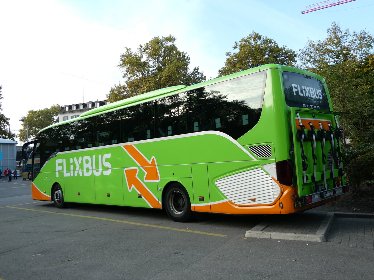(240'888) - Aus Tschechien: Gumdrop, Praha - 7AS 1979 - Setra am 11. Oktober 2022 in Z�rich, Sihlquai