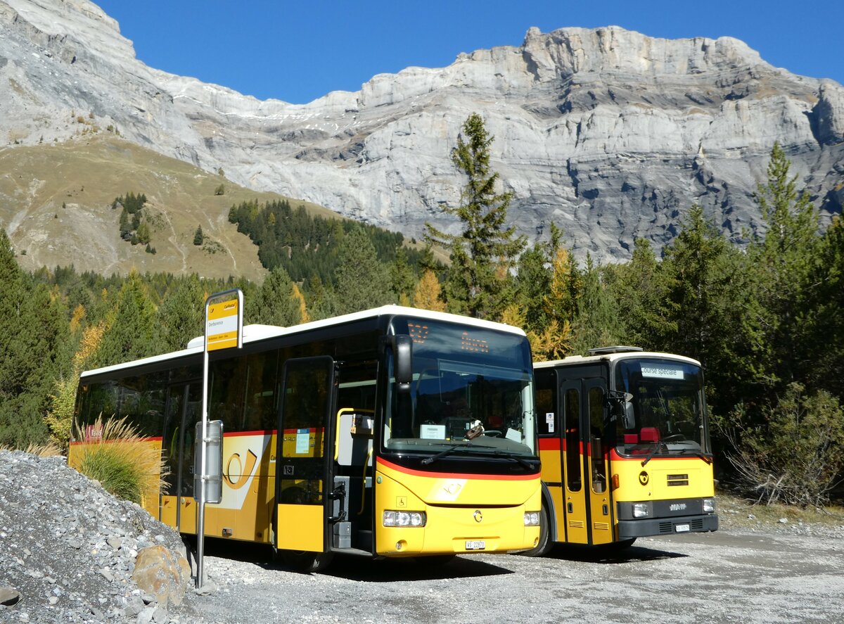 (241'436) - Ev�quoz, Erde - VS 22'870 - Irisbus am 16. Oktober 2022 in Derborence