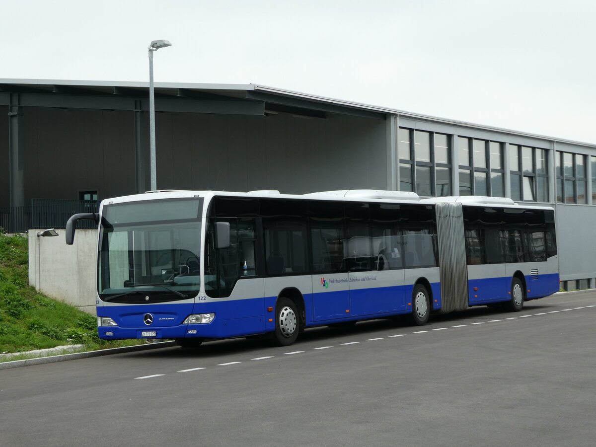 (241'610) - VZO Gr�ningen - Nr. 122/ZH 771'122 - Mercedes am 20. Oktober 2022 in Winterthur, EvoBus