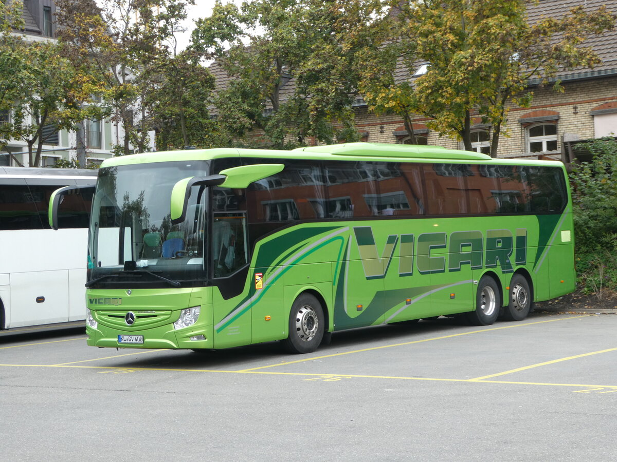 (242'543) - Aus Deutschland: Vicari, Rodenbach - KL-GV 400 - Mercedes am 12. November 2022 in Z�rich, Sihlquai