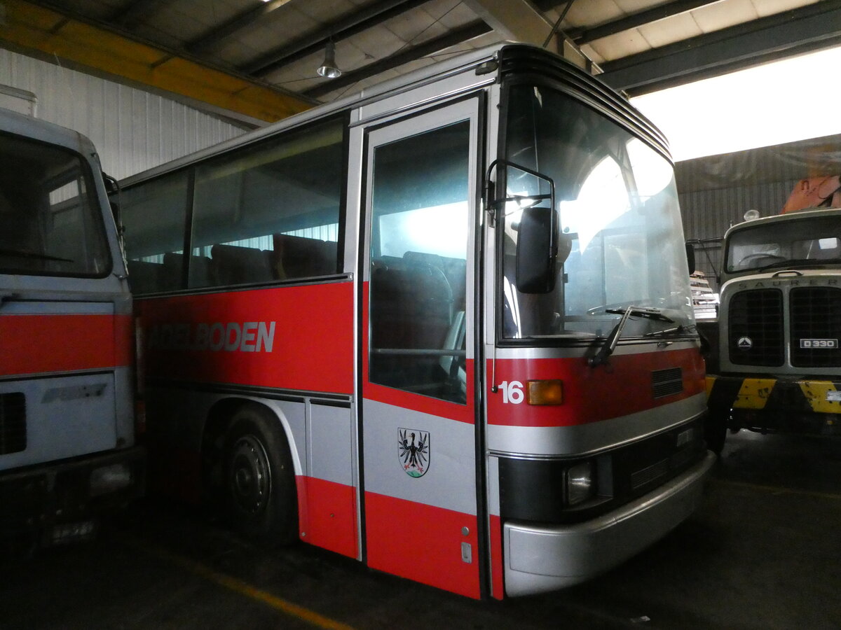 (243'109) - Staub, Z�rich - Nr. 16 - FBW/R&J (ex AFA Adelboden Nr. 16) am 26. November 2022 in Wetzikon, Z�rcherstrasse (Teilaufnahme)