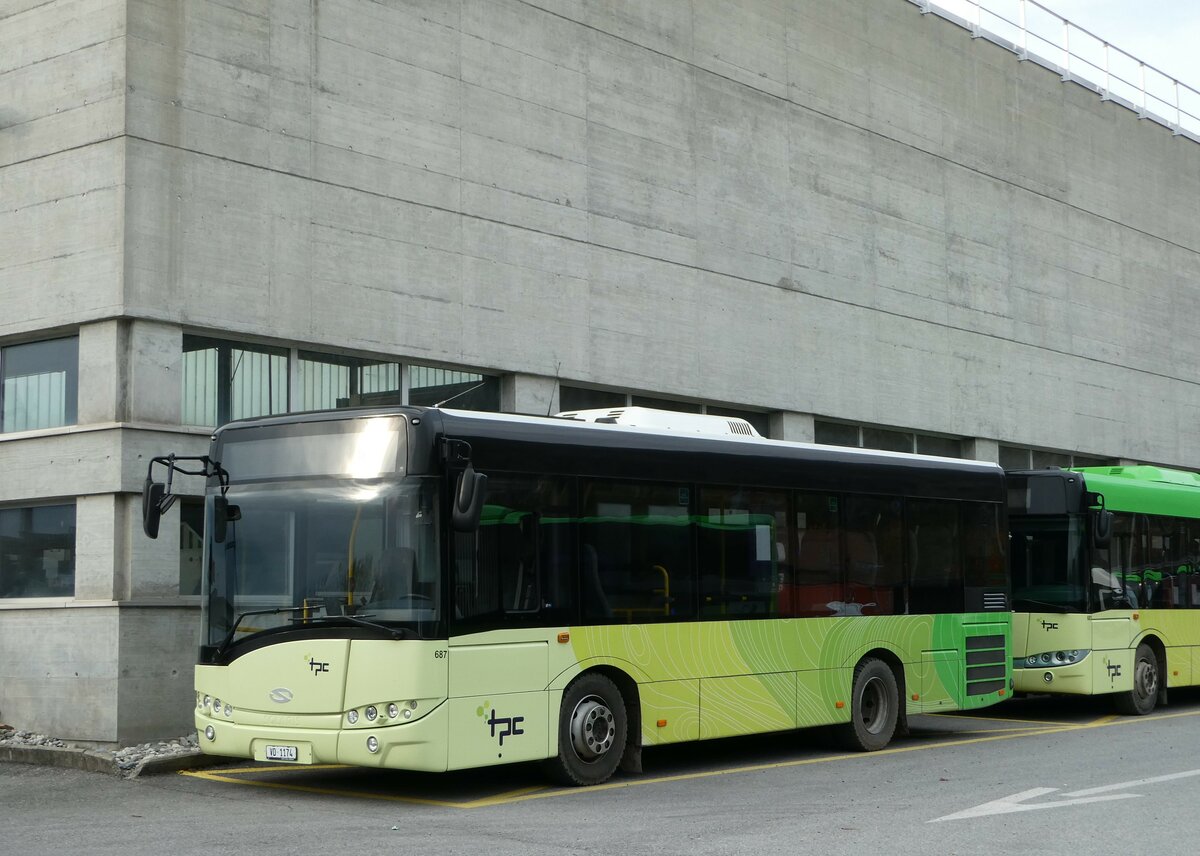 (243'425) - TPC Aigle - Nr. 687/VD 1174 - Solaris am 3. Dezember 2022 in Aigle, D�p�t