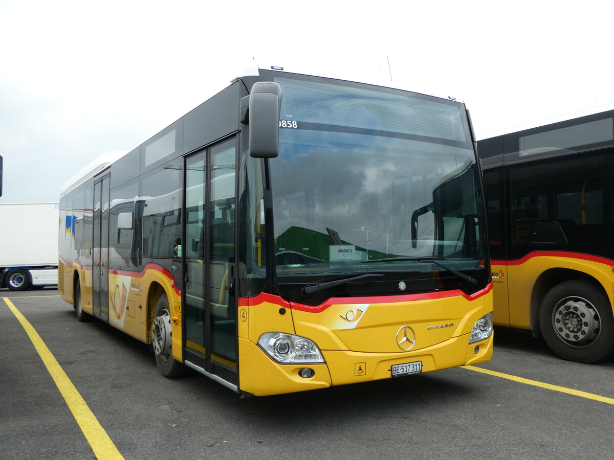 (245'483) - Fl�ck, Brienz - Nr. 4/BE 517'311/PID 10'858 - Mercedes am 28. Januar 2023 in Kerzers, Interbus