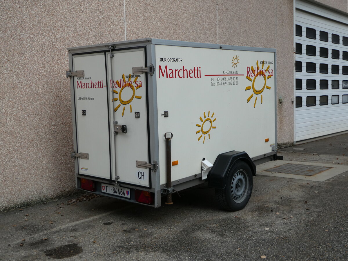 (245'789) - Marchetti, Airolo - TI 84'464 - Rimotec Gep�ckanh�nger am 4. Februar 2023 in Faido, Garage Barenco 