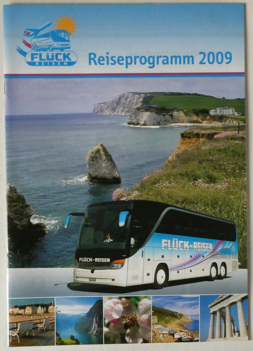 (246'064) - Fl�ck Reisen-Reiseprogramm 2009 am 12. Februar 2023 in Thun (Vorderseite)