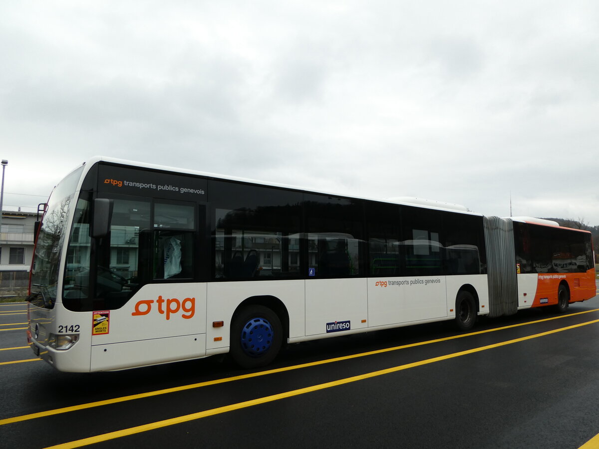(246'569) - Gen�ve-Tours, Gen�ve - Nr. 2142/GE 963'367 - Mercedes (ex TPL Lugano Nr. 414) am 25. Februar 2023 in Winterthur, EvoBus