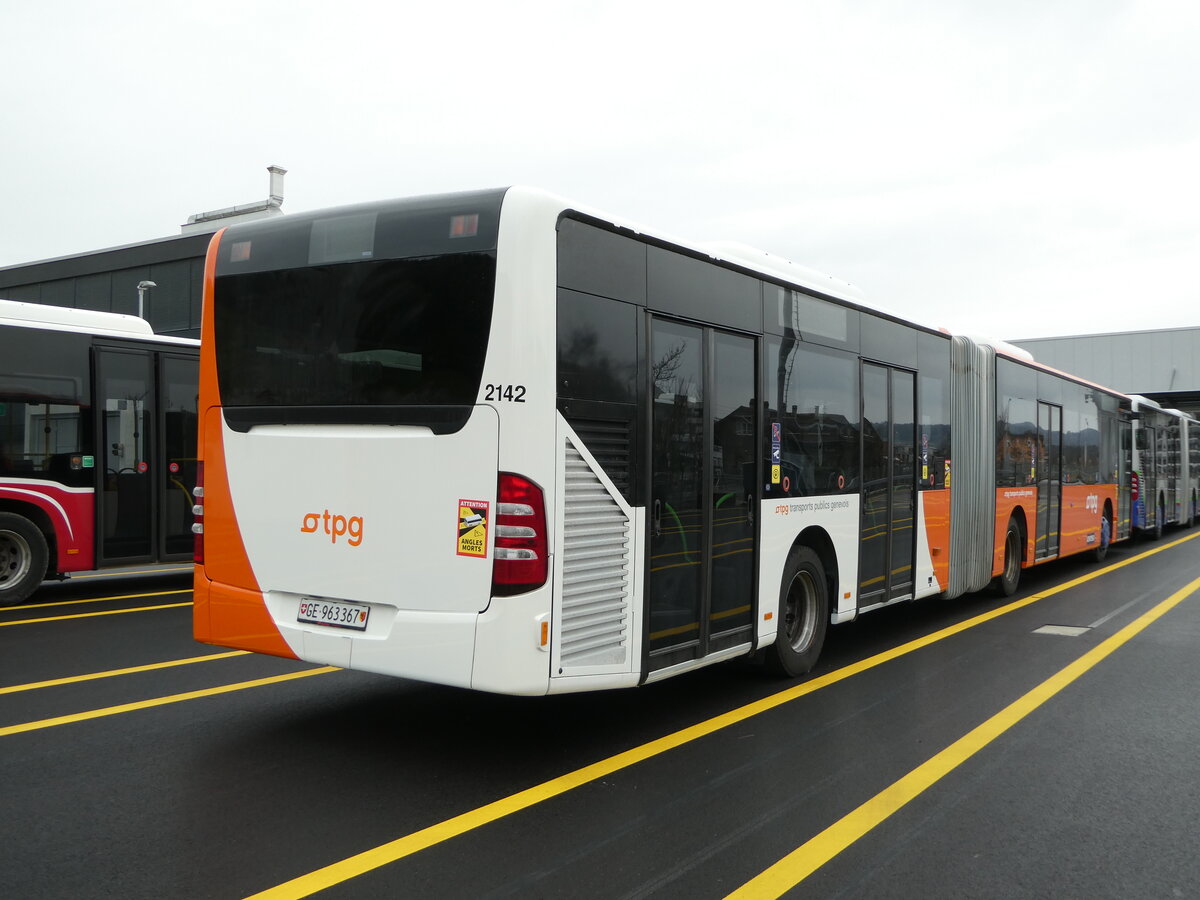 (246'571) - Gen�ve-Tours, Gen�ve - Nr. 2142/GE 963'367 - Mercedes (ex TPL Lugano Nr. 414) am 25. Februar 2023 in Winterthur, EvoBus