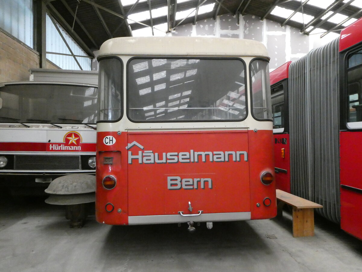 (246'694) - L�thi, R�fenacht - FBW/R&J (ex H�uselmann, Bern Nr. 27; ex AFA Adelboden Nr. 24; ex Steiner, Meikirch Nr. 1) am 26. Februar 2023 in Oberburg, Ziegelgut