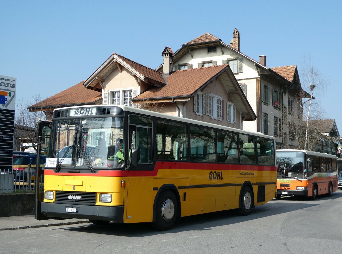 (246'885) - Gohl, Herzogenbuchsee - Nr. 11/BE 54'324 - NAW/Hess (ex Flury, Balm/PID 1653; ex Steiner, Altb�ron Nr. 11) am 5. M�rz 2023 in Thun, Expo
