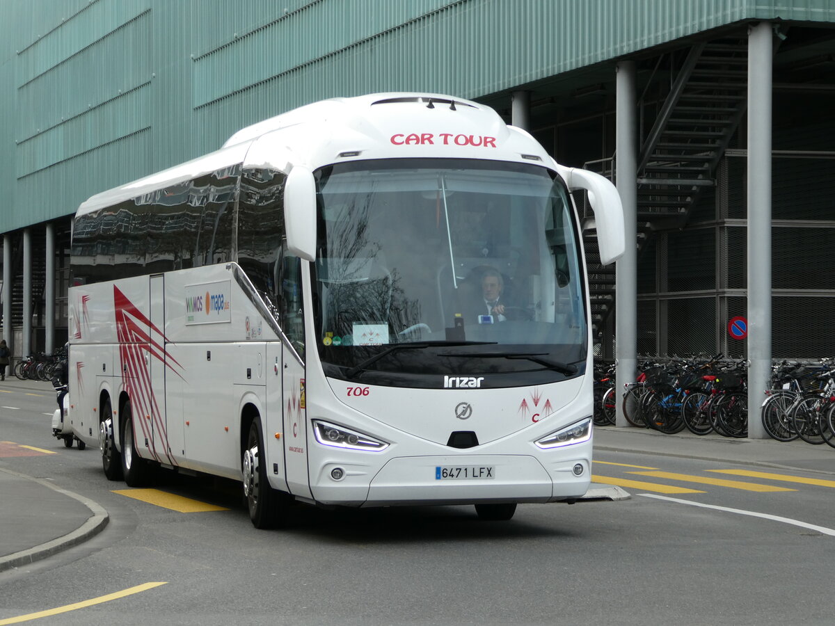 (247'466) - Aus Spanien: Car Tour, Madrid - Nr. 706/6471 LFX - Irizar am 18. M�rz 2023 in Luzern, Inseli-P