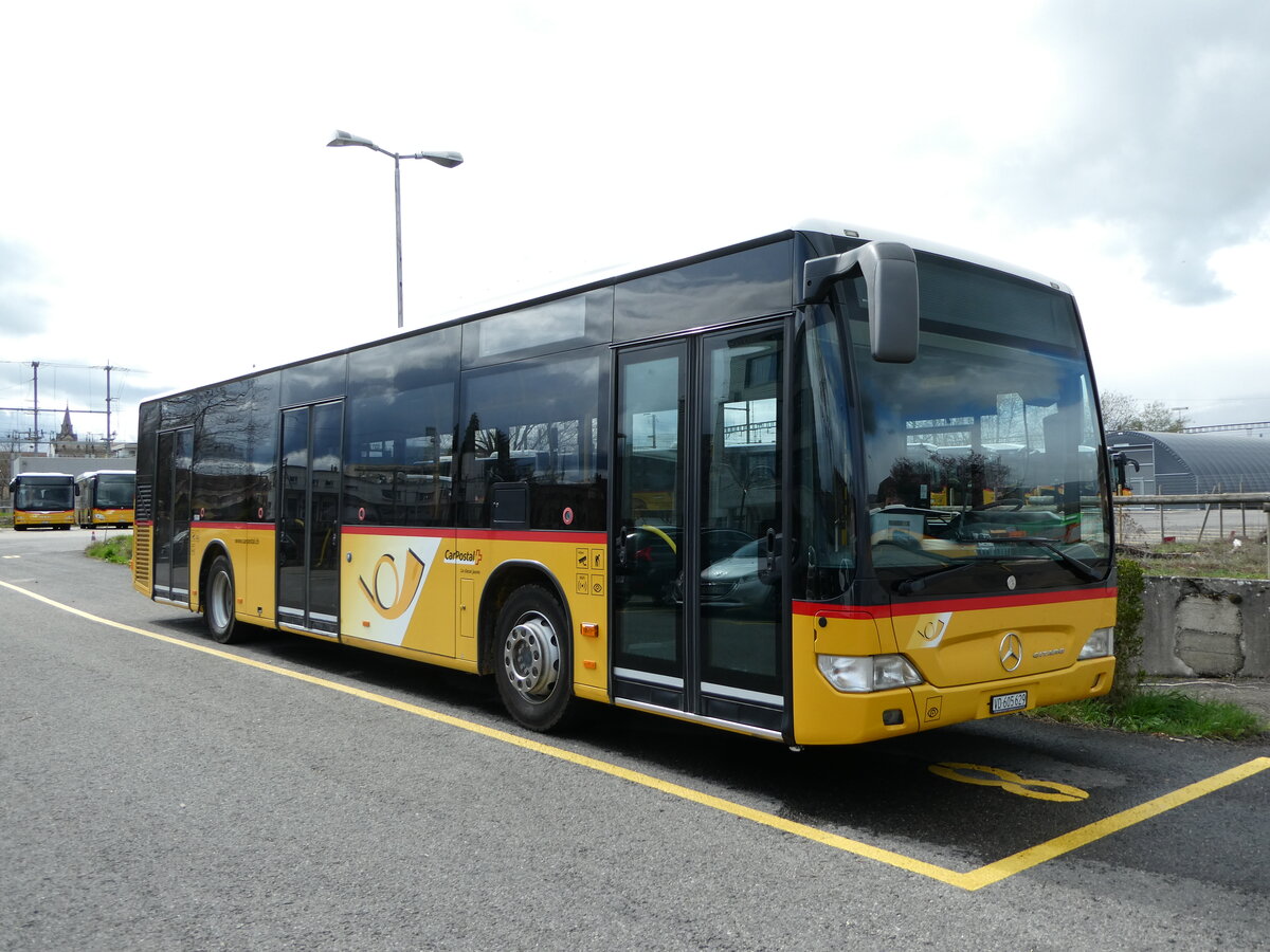 (247'670) - CarPostal Ouest - VD 605'629/PID 5508 - Mercedes (ex JU 61'876; ex Nr. 16) am 25. M�rz 2023 in Yverdon, Garage