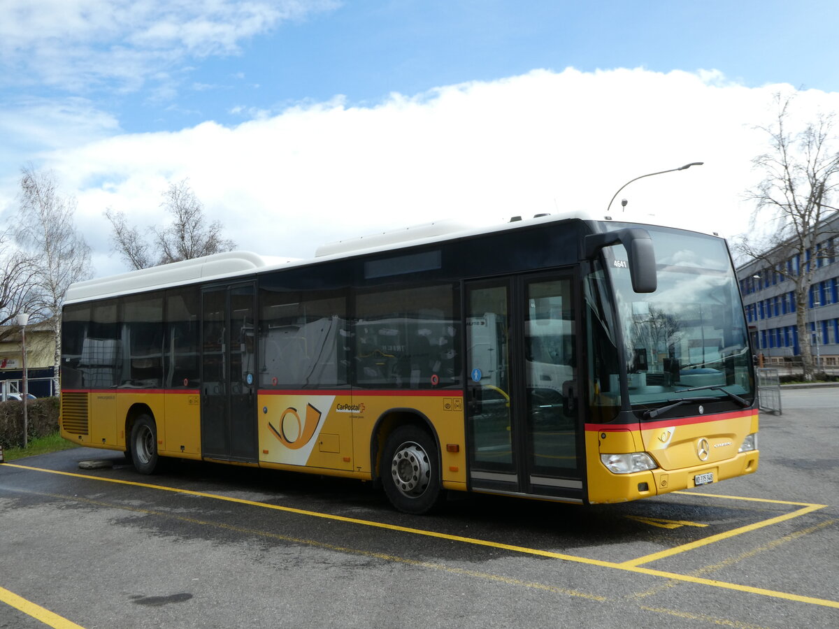(247'675) - CarPostal Ouest - VD 335'348/PID 4641 - Mercedes am 25. M�rz 2023 in Yverdon, Garage