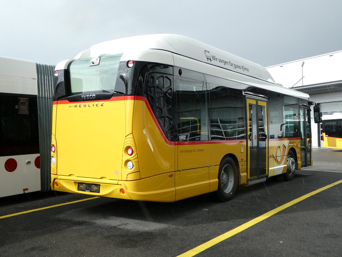 (247'715) - Gessinger, Bad Ragaz - PID 11'902 - Heuliez-Iveco am 25. M�rz 2023 in Kerzers, Interbus